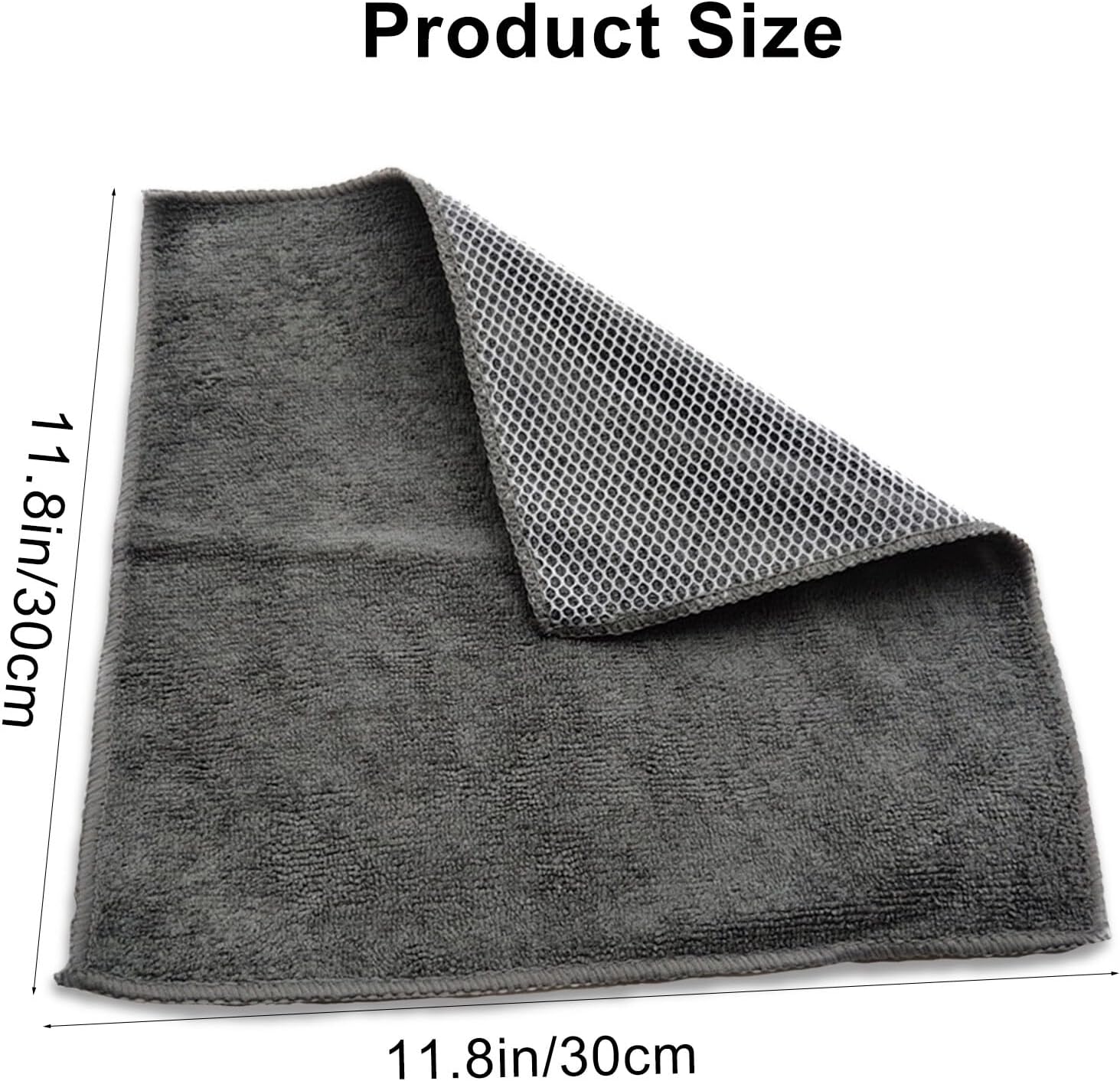 Trapos de microfibra de alta absorción para limpieza de cocina, toallas de