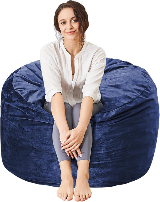 Puf para adultos  Mueble de espuma viscoelástica  Sofá para niños y...