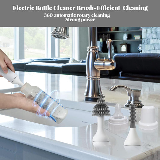 Cepillo de limpieza eléctrico con limpiador de cepillo eléctrico recargable por