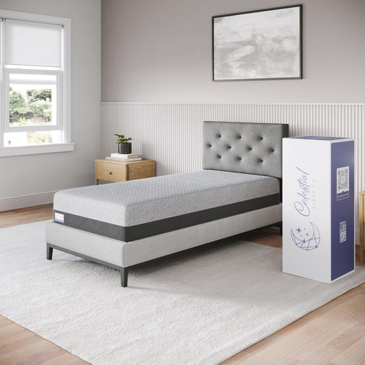 Colchón de espuma viscoelástica premium, cama en una caja, 12 pulgadas suave,