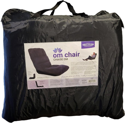 Relaxus Ohm Chair Silla portátil ajustable, acolchado de relleno de poliéster...