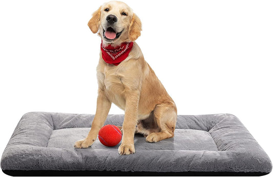 Cama para perros medianosmedianos, apta para metal, ultrasuave, lavable y...