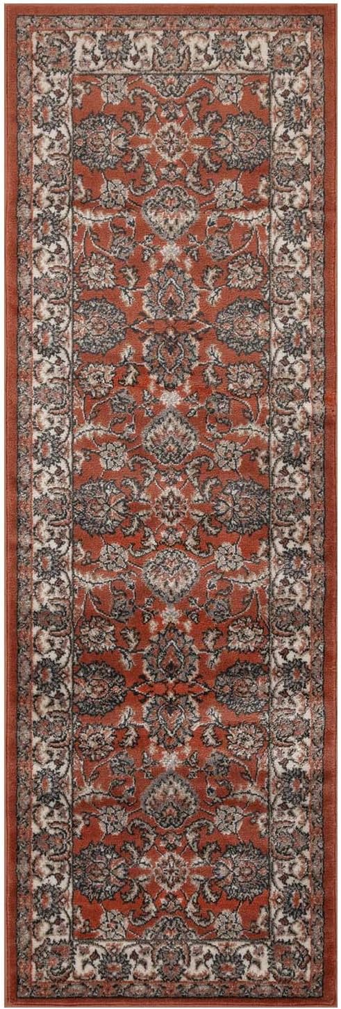 SUPERIOR Alfombra de pasillo para interiores con respaldo de yute, decoración...