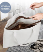 clino 4 soportes organizadores para colgar ropa para ahorrar espacio, bolsa de...