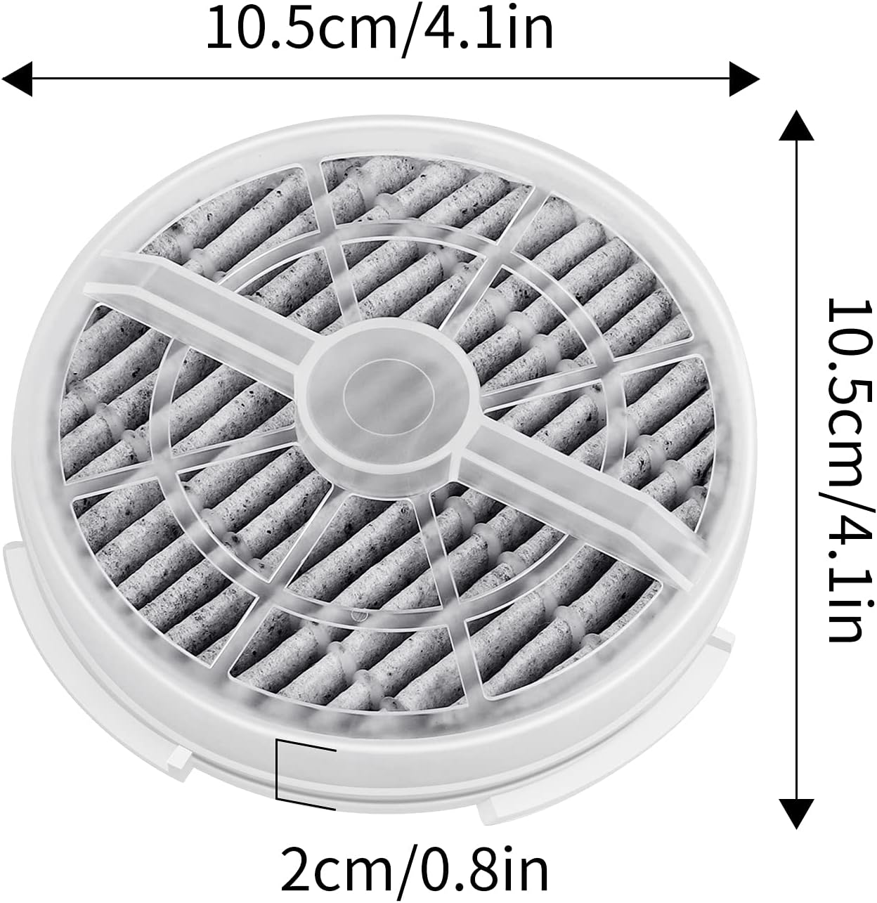 KEEPOW Filtro HEPA de repuesto compatible con purificador de aire Frida Baby 3...