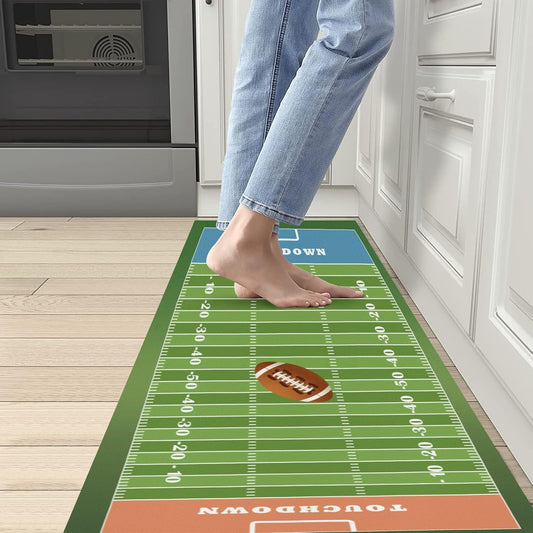 Alfombra deportiva de fútbol americano, alfombra antideslizante para pasillo,...