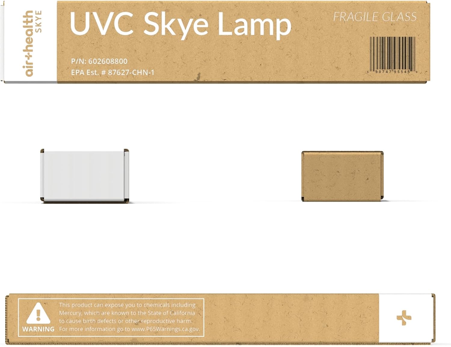 SKYE - Lámpara de repuesto UVC para purificador de aire de 5 etapas