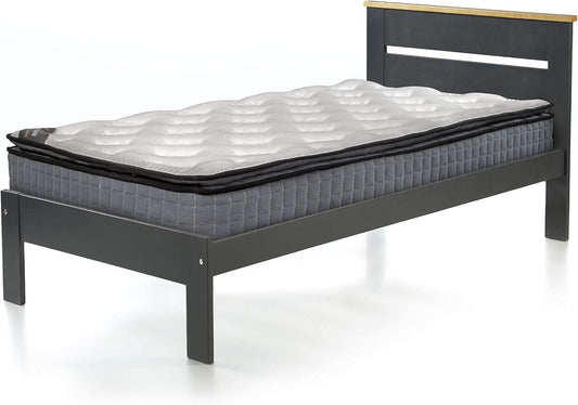 Goldstar Colchón de espuma con parte superior de almohada de 9 pulgadas,
