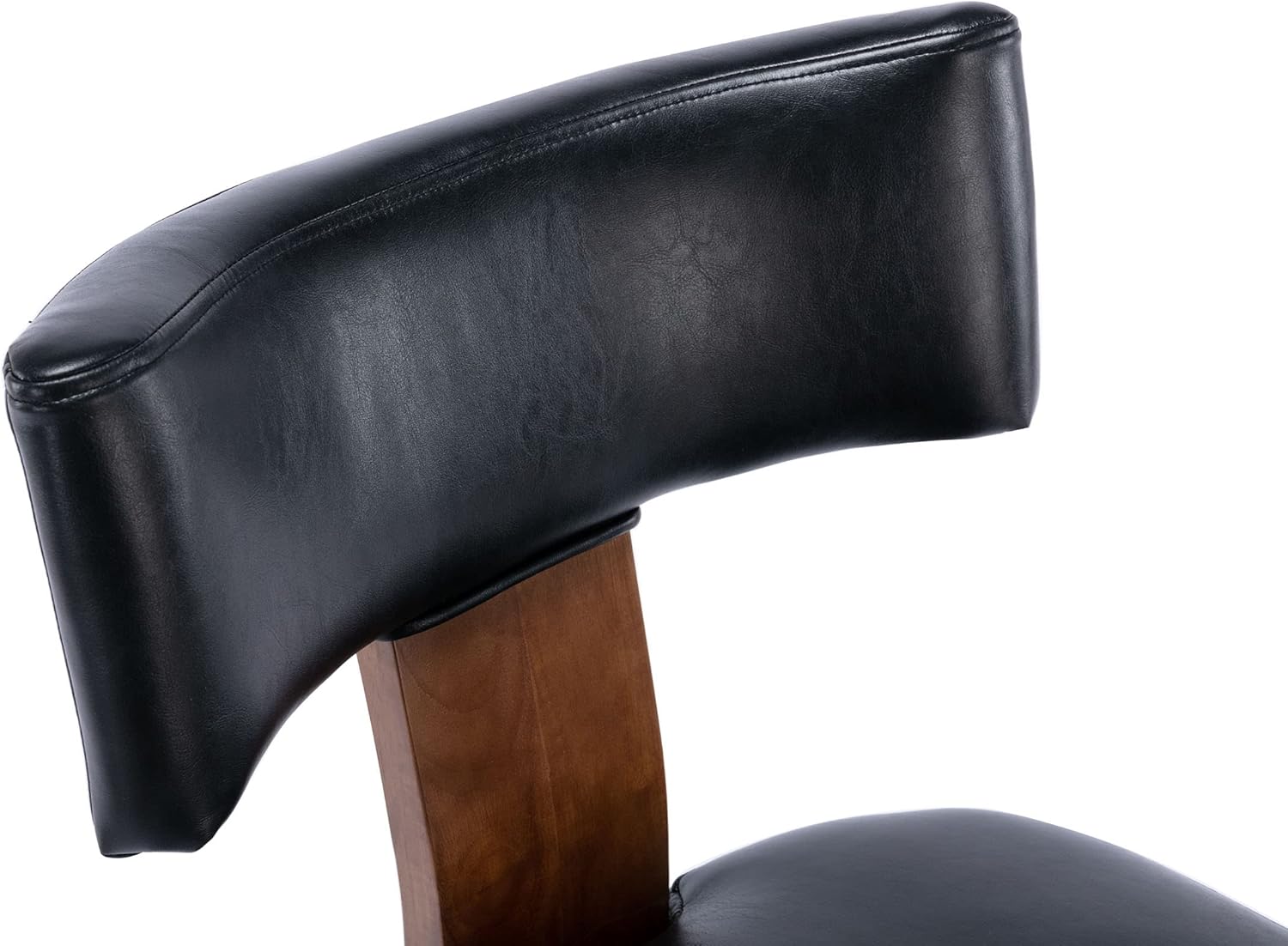 VESCASA Sillas de comedor tapizadas con patas de madera, sillas de comedor...