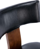 VESCASA Sillas de comedor tapizadas con patas de madera, sillas de comedor...