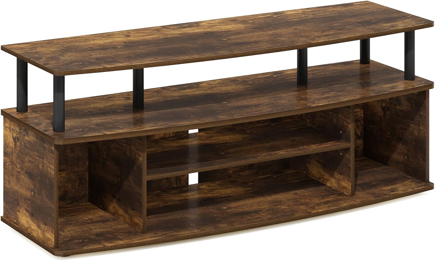 Furinno Jaya - Soporte grande para centro de entretenimiento, para televisor de...