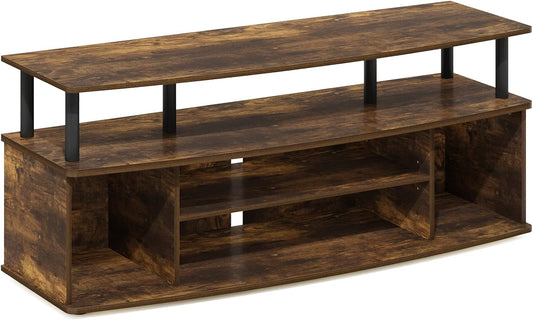 Furinno Jaya - Soporte grande para centro de entretenimiento, para televisor de...