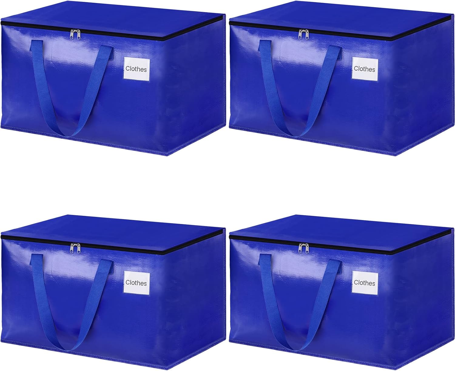Bolsas de mudanza resistentes con cremalleras fuertes y asas, suministros de