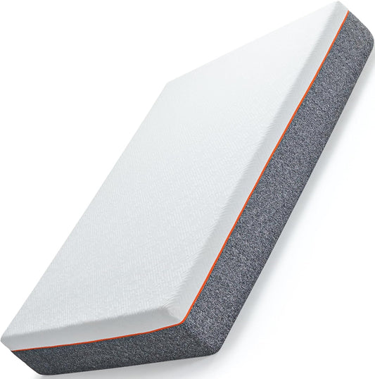 Colchón tamaño individual, colchón de espuma viscoelástica de gel de 10