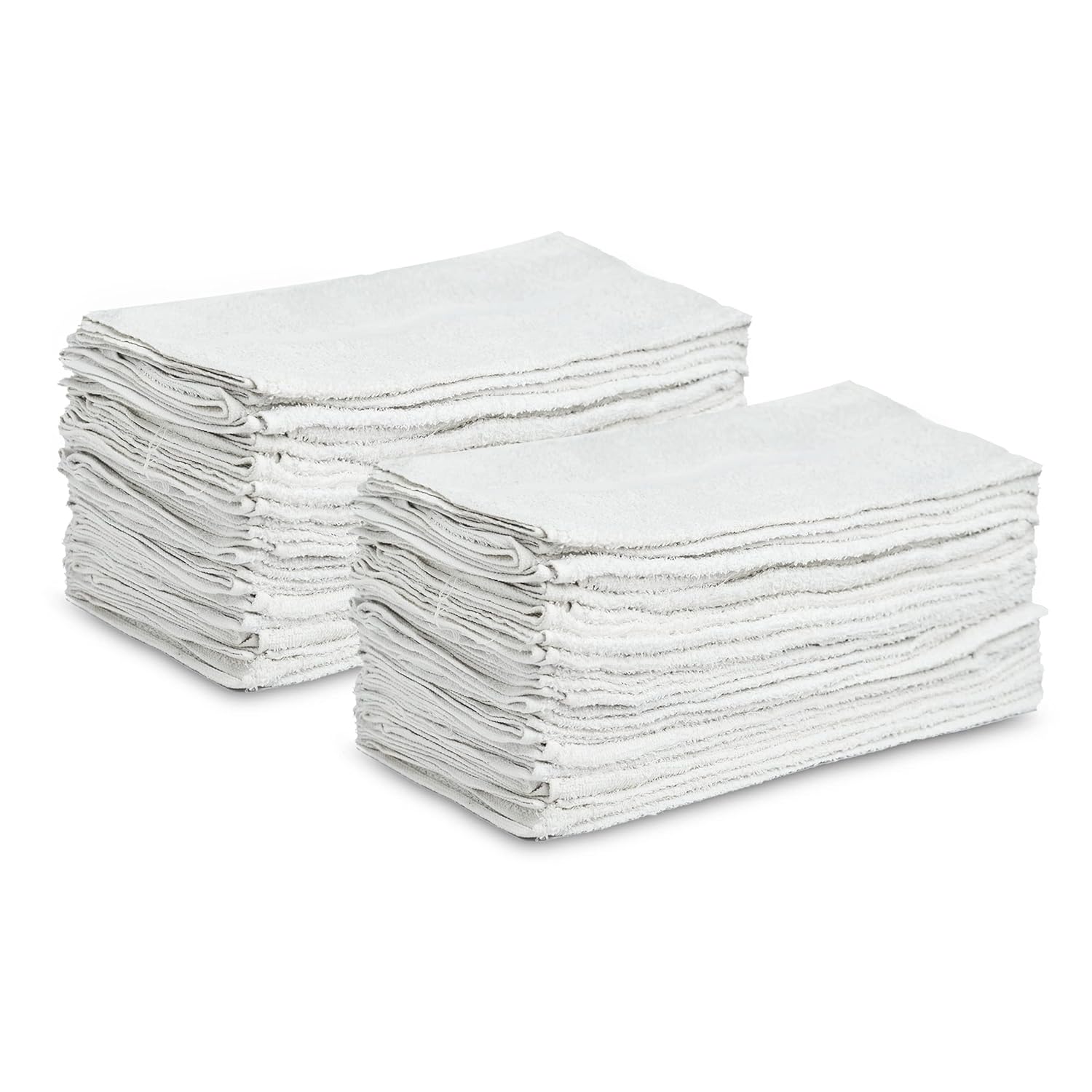 White Shop Towels 120 trapos de 16 x 27 pulgadas en una caja, valiosos trapos