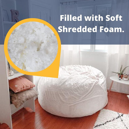 Sillas tipo puff en varios tamaños y colores Muebles gigantes con relleno de