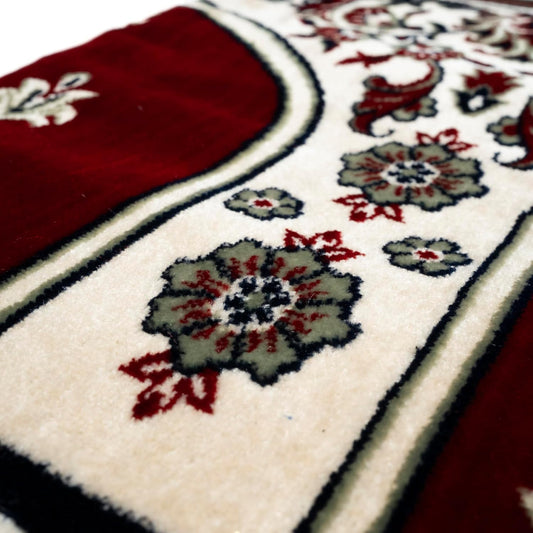 Alfombra de oración islámica turca Janamaz Sajada para múltiples personas para