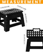Utopia Home - Taburete plegable, taburete de pie de 9 pulgadas de ancho,...