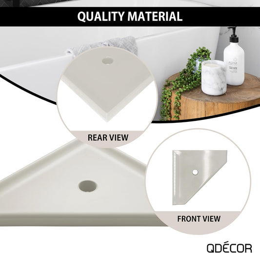 Questech Decor - Estante esquinero de ducha, estante de esquina de ducha...