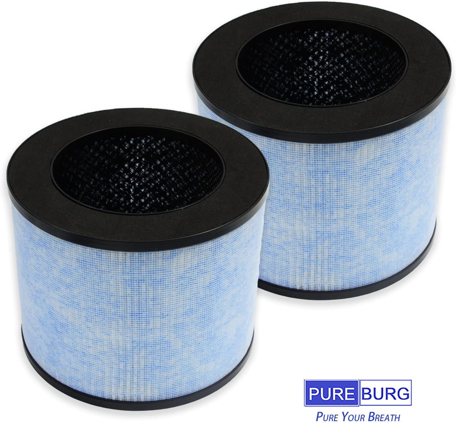 PUREBURG Filtro de repuesto F100 compatible con purificador de aire instantáneo...