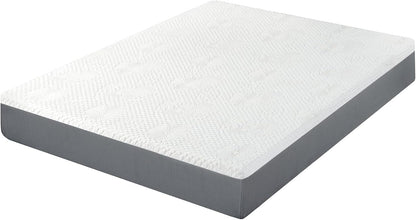 Colchón de espuma viscoelástica ventilado de 10 pulgadas, certificado