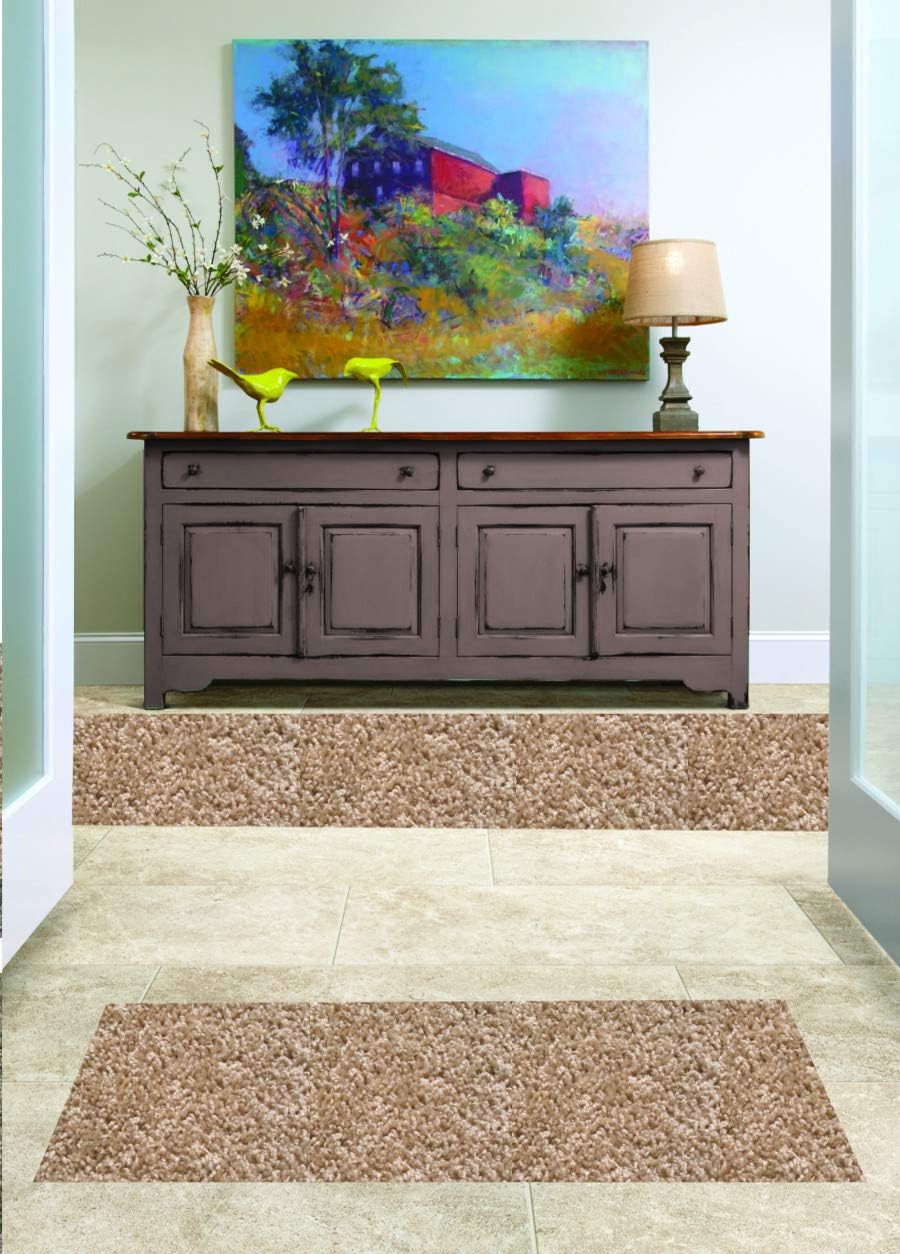 KOECKRITZ Alfombra de área personalizada de corte a medida (beige) - Envíenos...