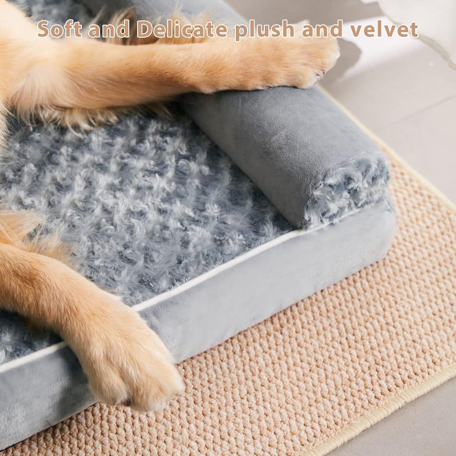 BFPETHOME - Camas ortopédicas para perros grandes, cama para perros medianos y...