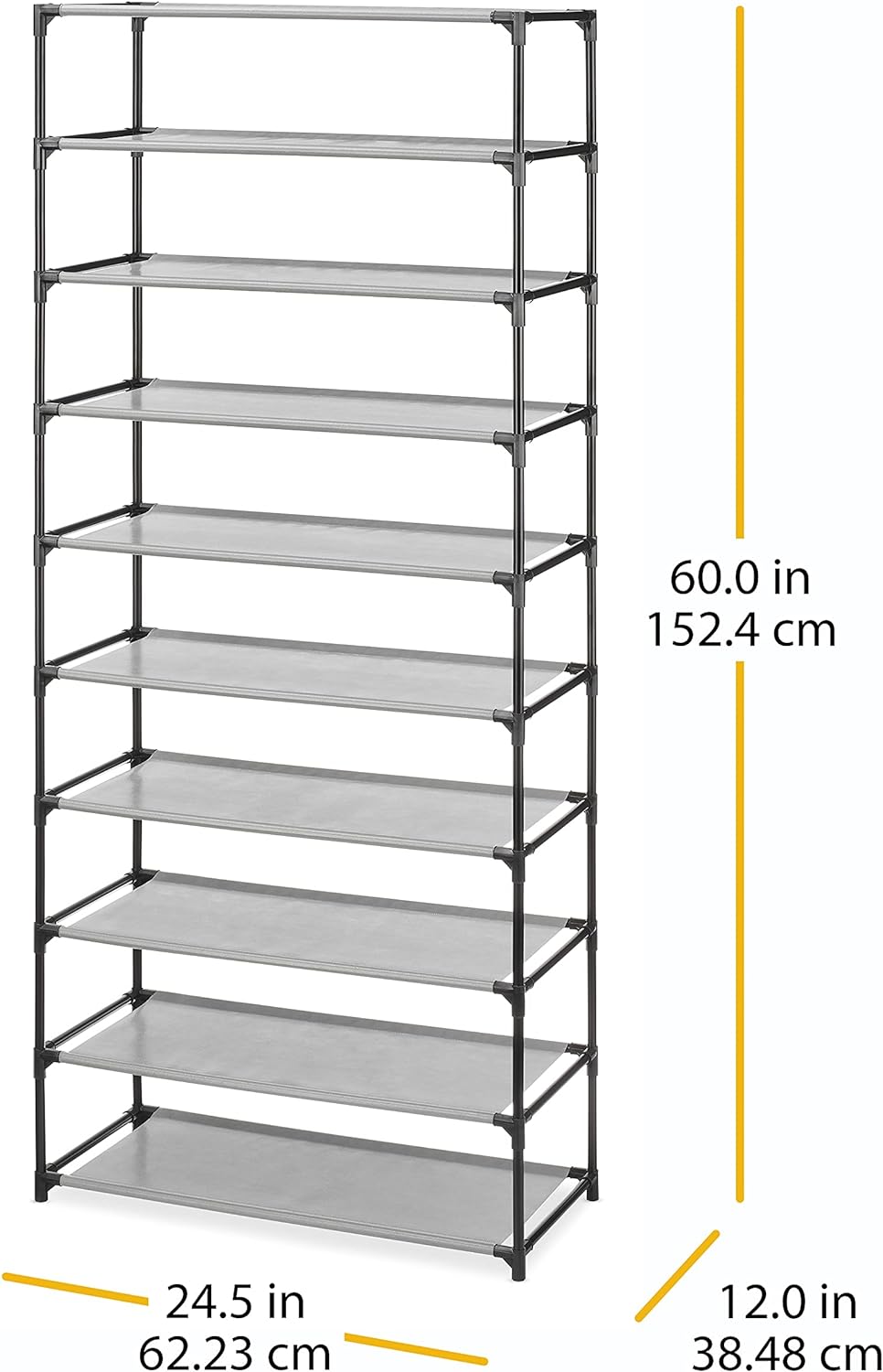 Whitmor Spacemaker - Torre de almacenamiento de 10 niveles