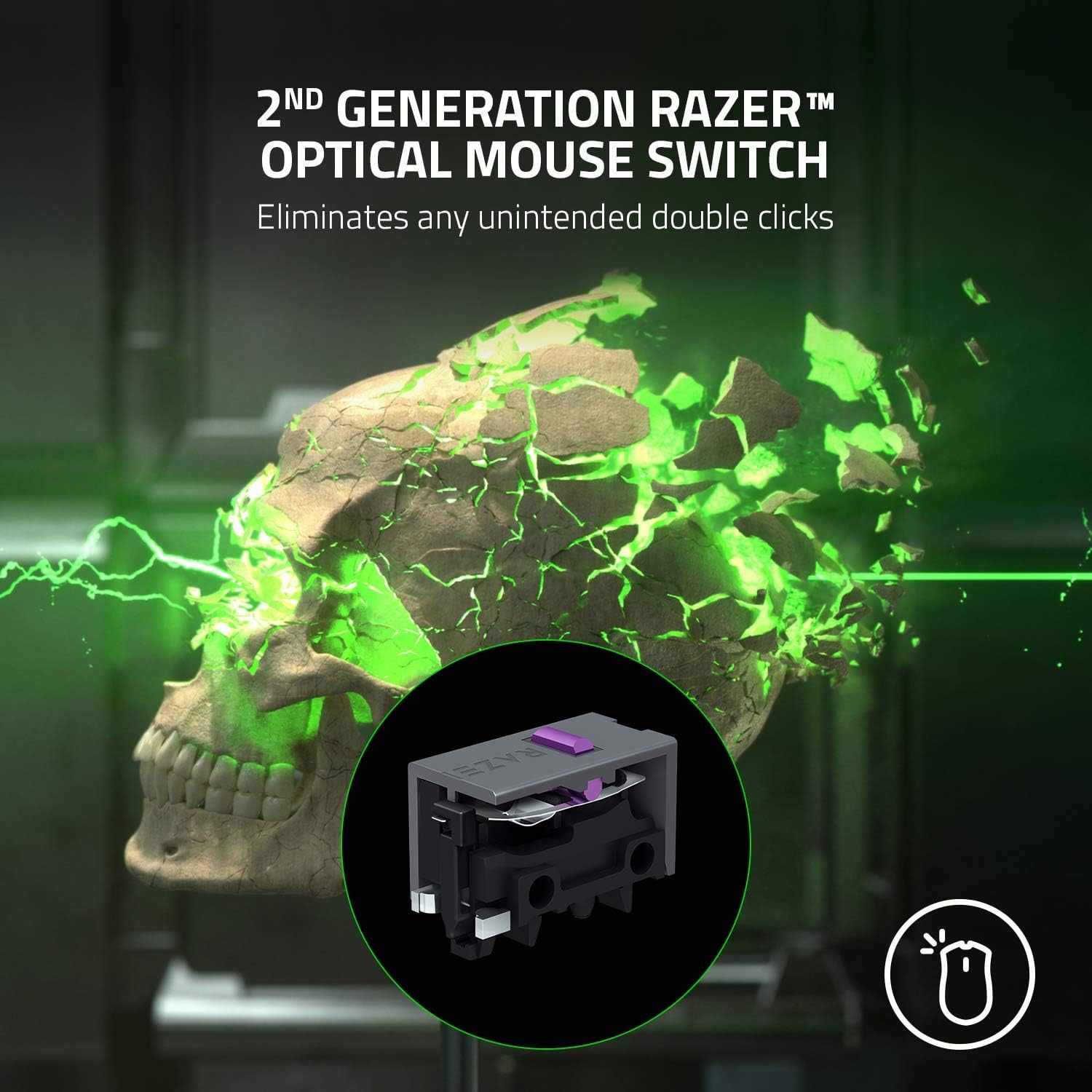 Razer Ratón inalámbrico para juegos DeathAdder v2 Pro sensor óptico de 20 K...