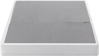 Somier base de colchón plegable Sleep Master BiFold, Acero, Blanco