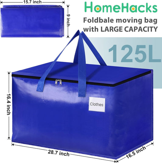 Bolsas de mudanza resistentes con cremalleras fuertes y asas, suministros de