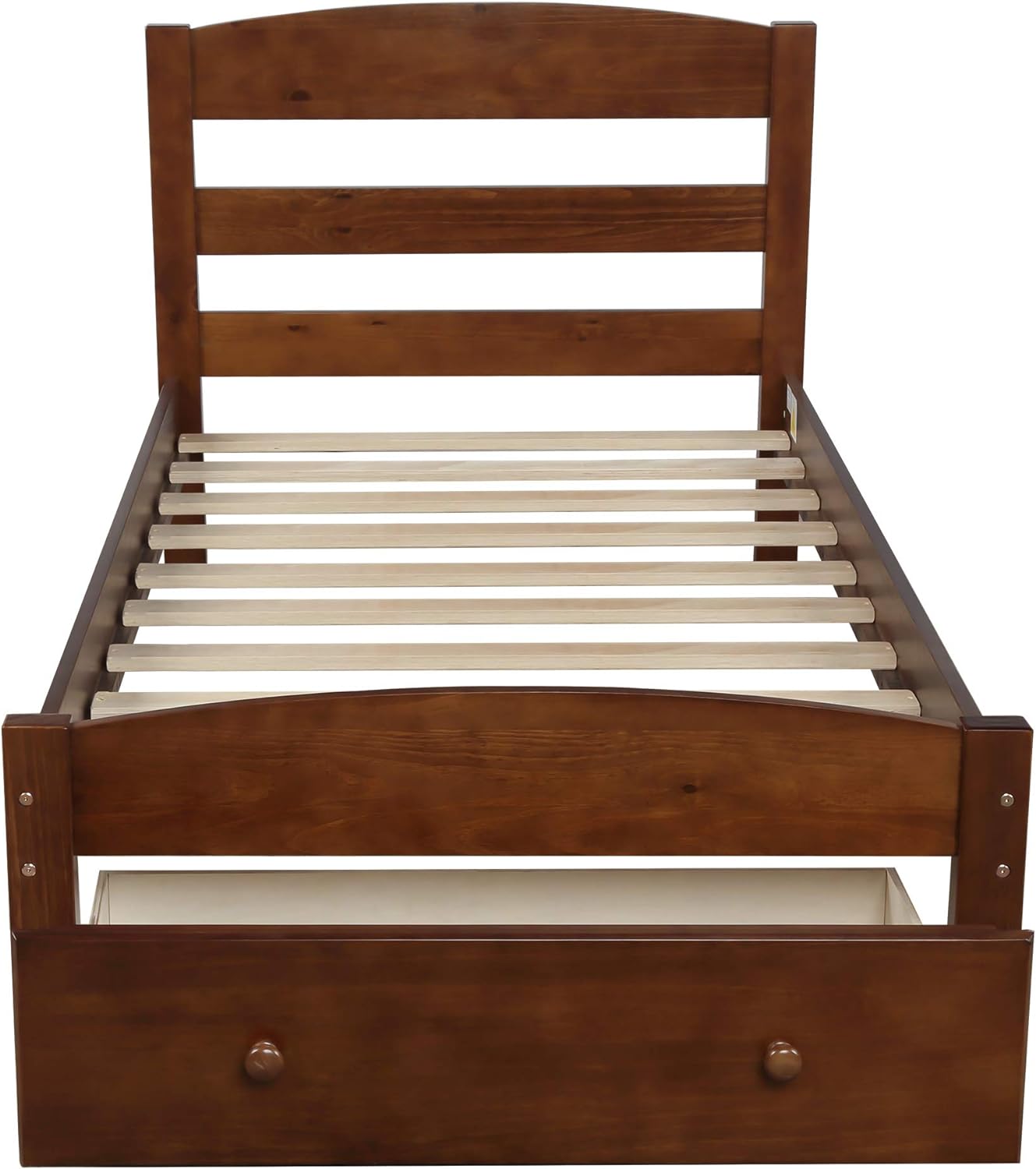 Harper & Bright Designs Cama individual con cajones de almacenamiento, cama...