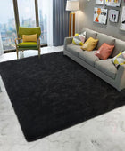 DETUM - Alfombra de cerdas suaves y mullidas para sala, habitación de los...