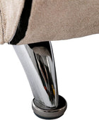 HomSof Silla de interior sin brazos con masaje, tumbona larga moderna con patas...