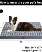 WESTERN HOME WH Cama grande para perros grandes, jumbo, medianos, cama...