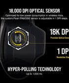 Corsair Dark Core RGB Pro, ratón óptico inalámbrico FPSMOBA para juegos con...