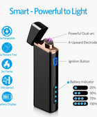 Encendedor eléctrico, encendedor de arco eléctrico, recargable por USB,...