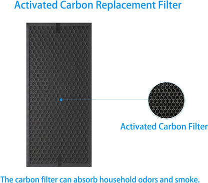 Kit de filtro de repuesto PU4020 compatible con Rowenta Intense Pure 4010
