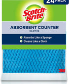 Scotch-Brite Paño de tocador absorbente, 24 paños