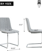 yeag Juego de 4 sillas de comedor modernas, sillas de cocina y comedor, con...