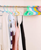 Paquete de 40 perchas antideslizantes para ropa de recién nacido, para ropa de...