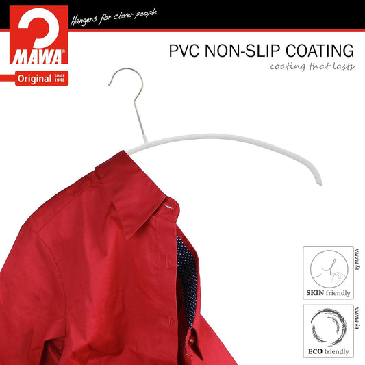 by Reston Lloyd Euro Series Percha de acero antideslizante para ahorrar espacio