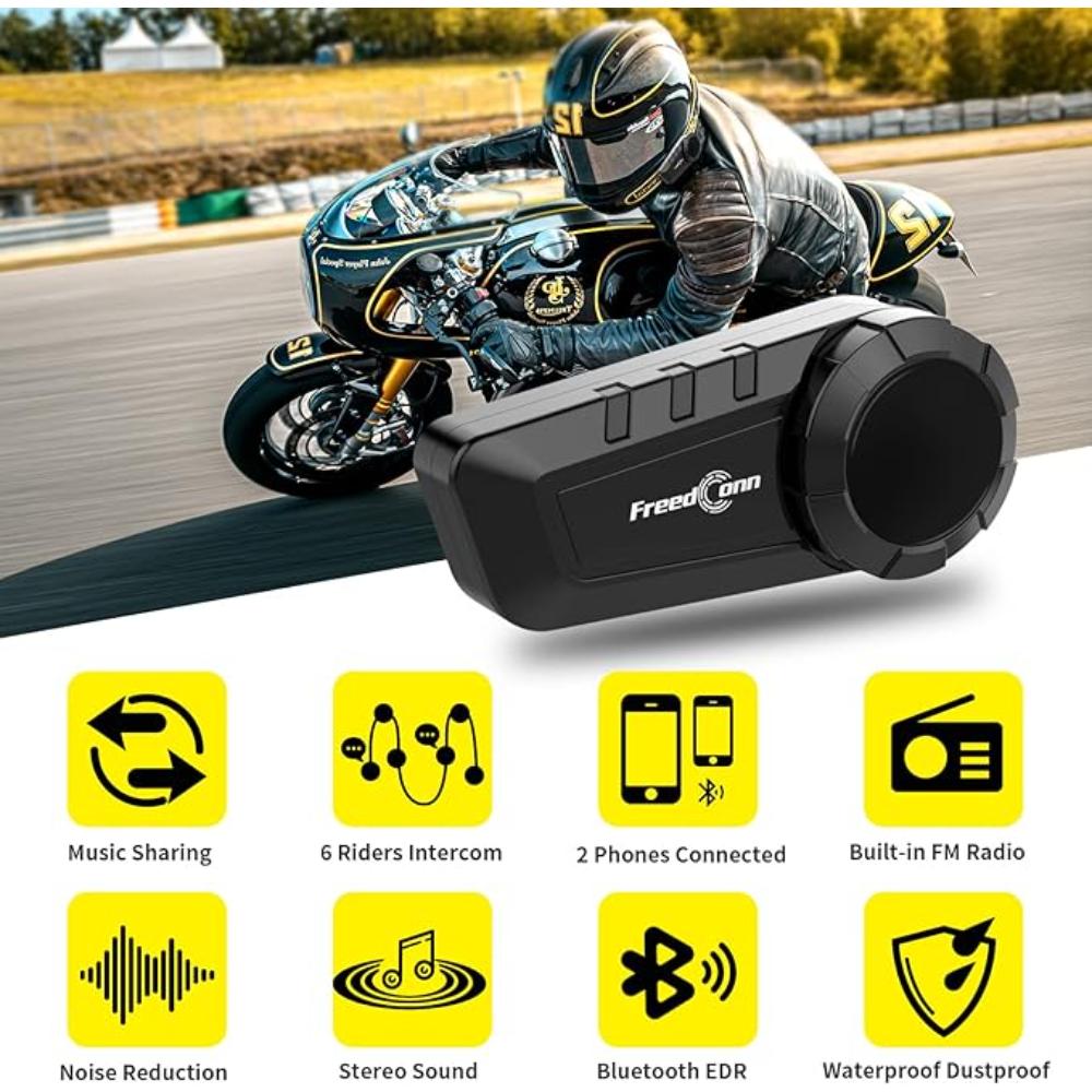 Auriculares Bluetooth para casco de motocicleta
