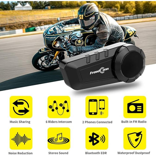 Auriculares Bluetooth para casco de motocicleta