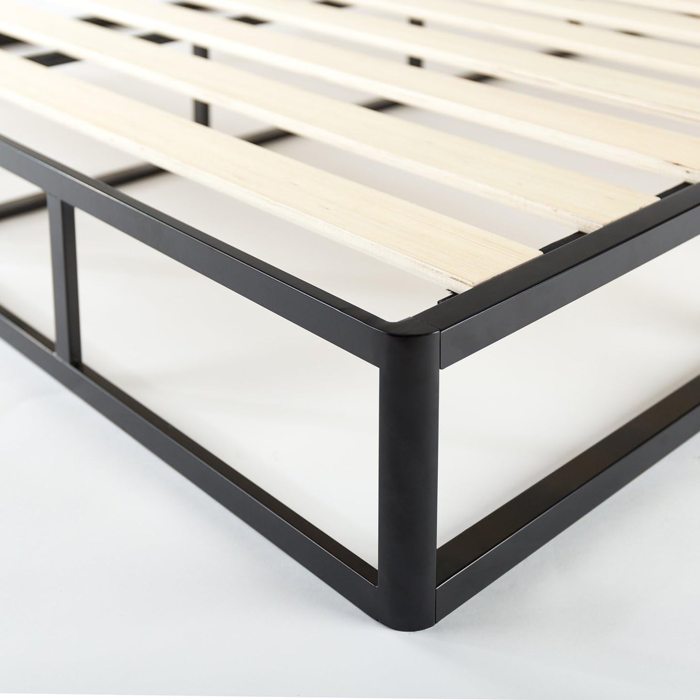 Base estándar para colchón, metal, soportes de madera, fácil montaje de Walter