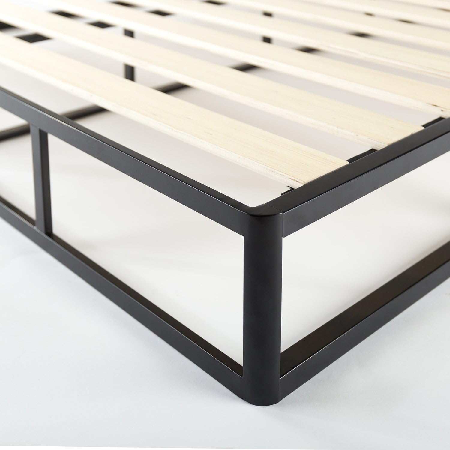 Base estándar para colchón, metal, soportes de madera, fácil montaje de Walter