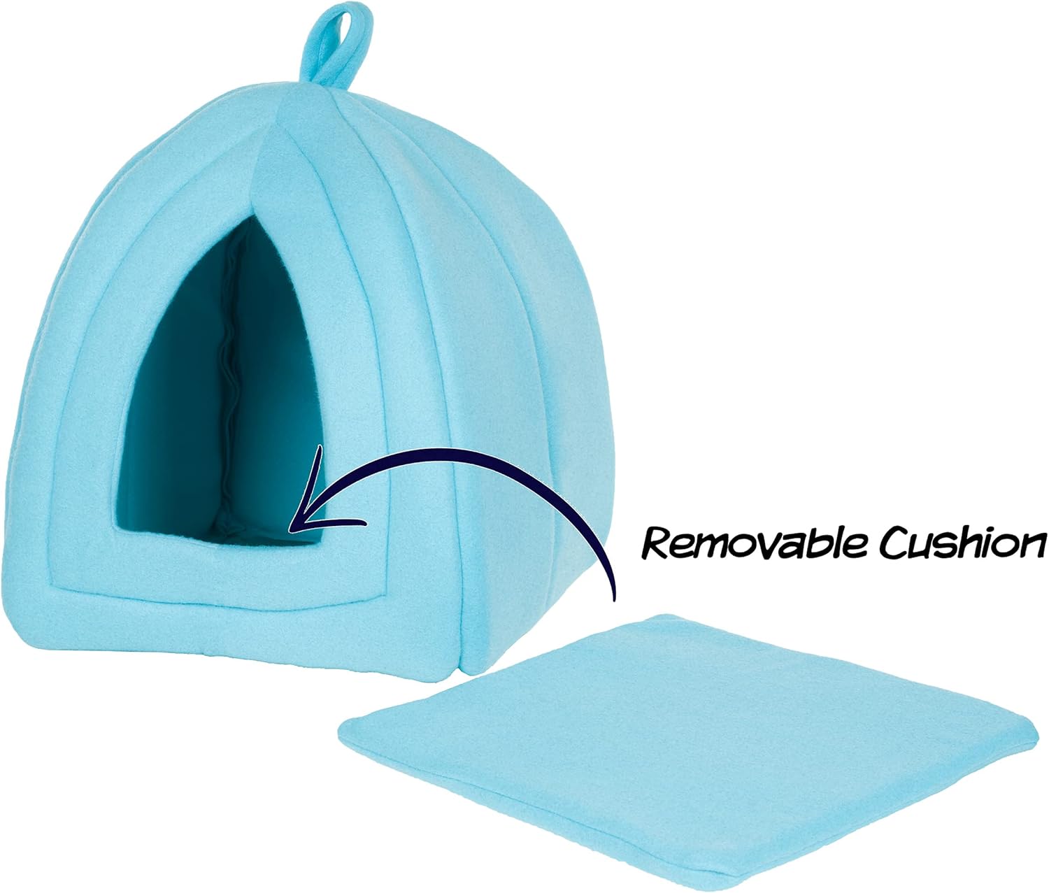 Cama para gatos de tienda de campaña  iglú PAW, azul, Azul