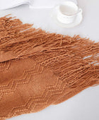 Bourina Manta de punto decorativa con textura, unicolor y suave, para sofá, 50...