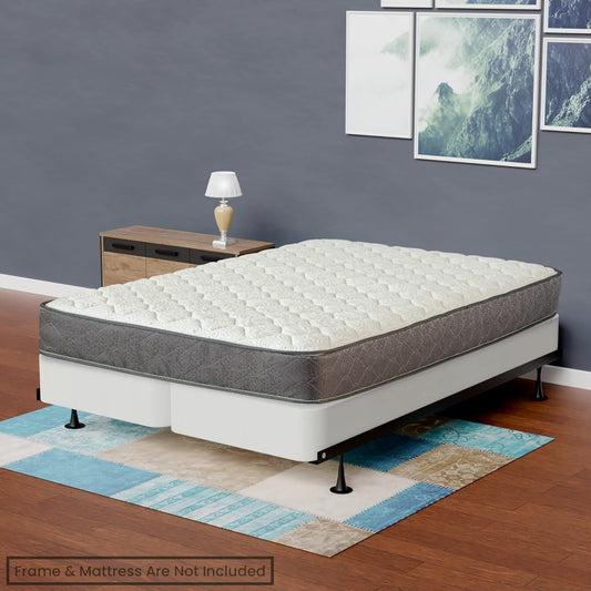 Base de somier tradicional dividida de madera de 8 pulgadas para colchón,
