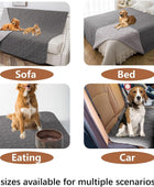 Manta impermeable para perro, 82 x 102 pulgadas, fundas para sofá y cama,...